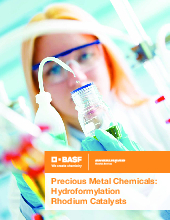Thumbnail for: Precious Metal Chemicals: Hydroformylation Rhodium Catalysts Brochure