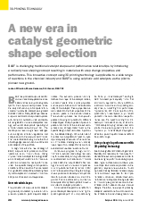 Thumbnail for: A new era in catalyst geometric shape selection, Sulphur Magazine 2023