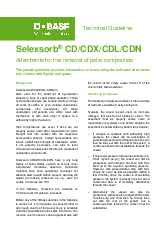 Thumbnail for: Selexsorb® CD CDX CDL CDN Technical Guideline