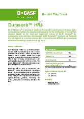 Thumbnail for: BASF Durasorb HR3 Datasheet Rev 2020 10 A4
