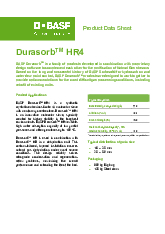 Thumbnail for: BASF Durasorb HR4 Datasheet Rev 2020 10 A4