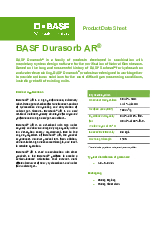 Thumbnail for: Durasorb AR Datasheet