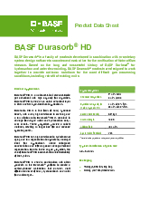 Thumbnail for: Durasorb HD Datasheet