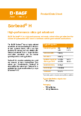 Thumbnail for: Sorbead® H Datasheet