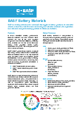 Thumbnail for: BASF Battery Materials