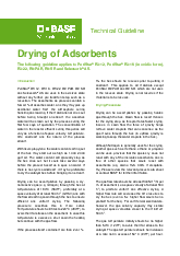 Thumbnail for: Drying Copper Based Adsorbents Technical Guideline