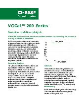 Thumbnail for: VOCat™ 200 Series