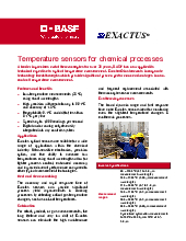 Thumbnail for: Exactus® Temperature sensors for chemical processes