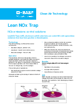 Thumbnail for: Lean NOx Trap