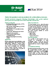 Thumbnail for: Exactus® Optical Temperature Sensing Solutions for Photovoltaic Processes