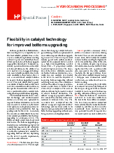 Thumbnail for: Flexibility in Catalyst Technology for Improved Bottoms Upgrading