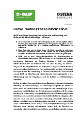 Thumbnail for: P100 Joint Press Stena BASF German