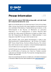 Thumbnail for: P210/21e BASF erweitert globale PGM Raffineriekapazität