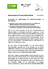 Thumbnail for: P359 Spatenstich für BASF-Anlage für Kathodenmaterialien in Schwarzheide